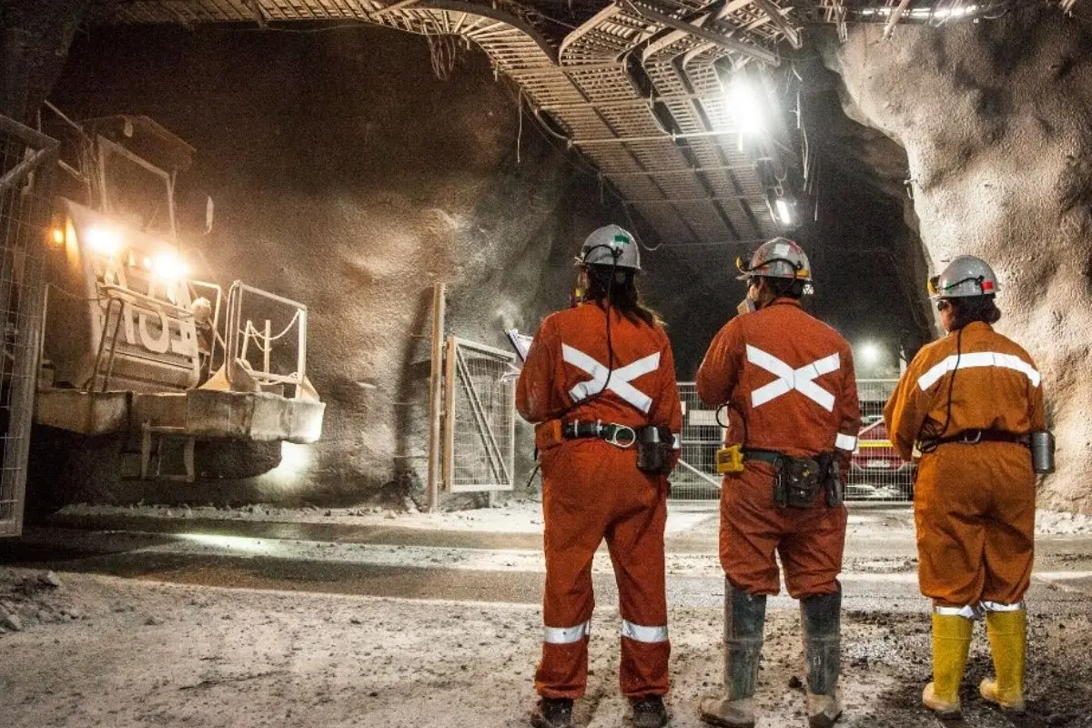 Emergencia en mina El Teniente, red X