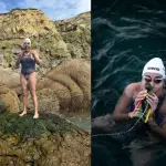 Bárbara Hernández en el Canal de la Mancha, Cedida