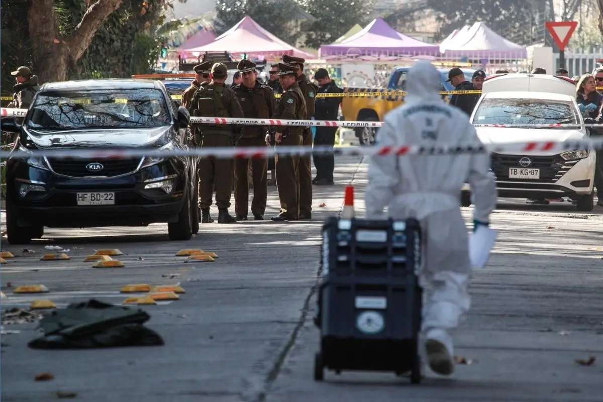 El crimen se concretó en calle Quirihue en Ñuñoa, Agencia Uno
