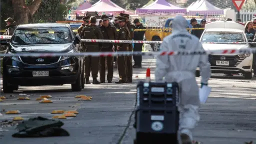 El crimen se concretó en calle Quirihue en Ñuñoa, Agencia Uno