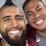 Arturo Vidal y Eduardo Vargas cuando jugaban en Brasil, Instagram