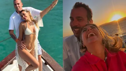 Francisco Kaminski disfrutando de la vida con Camila Andrade, Instagram