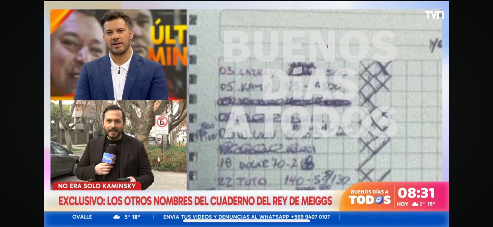 Estos serían los deudores del rey de Meiggs - Captura de TVN