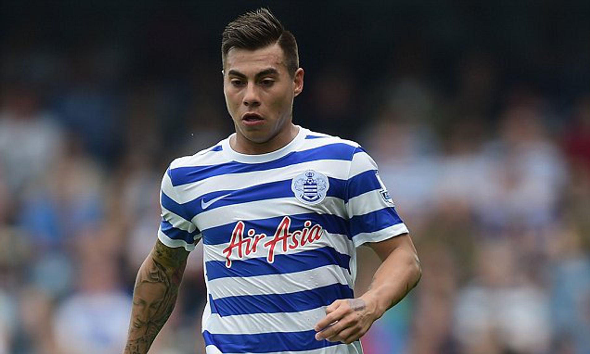 Eduardo Vargas en QPR - Redes sociales