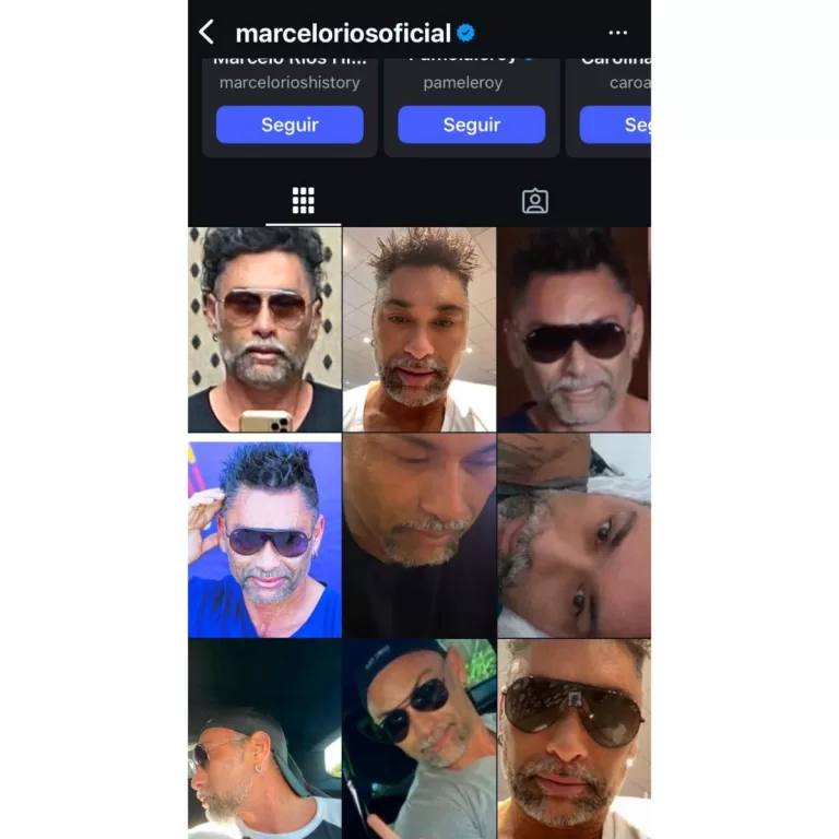 Las peculiares fotos que subió Marcelo Ríos  - Marcelo Ríos | Instagram