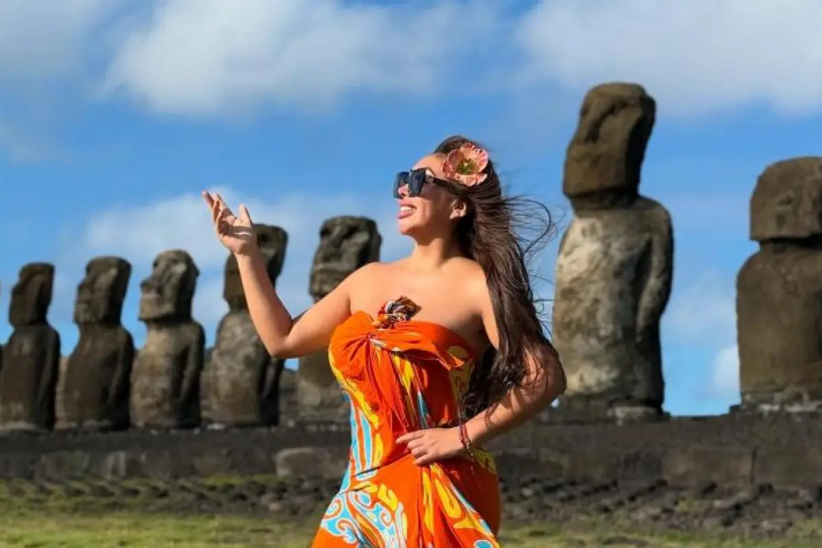 Naya Fácil habría encontrado el amor en Rapa Nui, Naya Fácil | Instagram