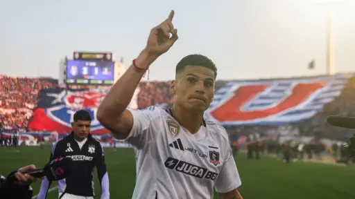 Lucas Cepeda ante Universidad de Chile, AGENCIA UNO