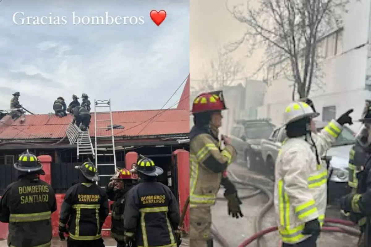 Incendio afectó a casa de los padres de Valentina Toro, Captura 
