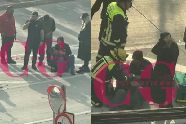 Coté López sufrió accidente a la salida de su oficina ,Instagram