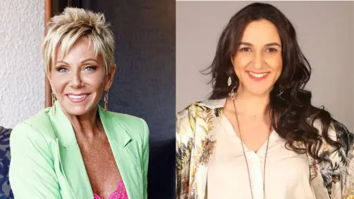 Raquel Argandoña y Renata Bravo,   
