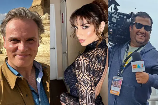 Los famosos fuera de la TV ,Collage
