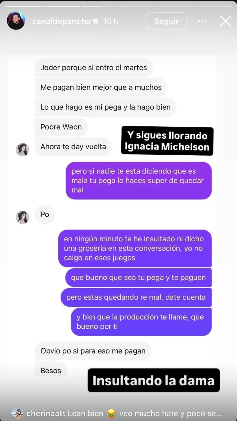 Instagram Canal de Pancho  -    