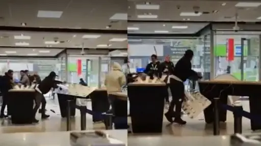 Delincuentes actuaron frente a la clientela, Captura