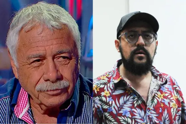Carlos Caszely y Francisco Orrego ,Archivo