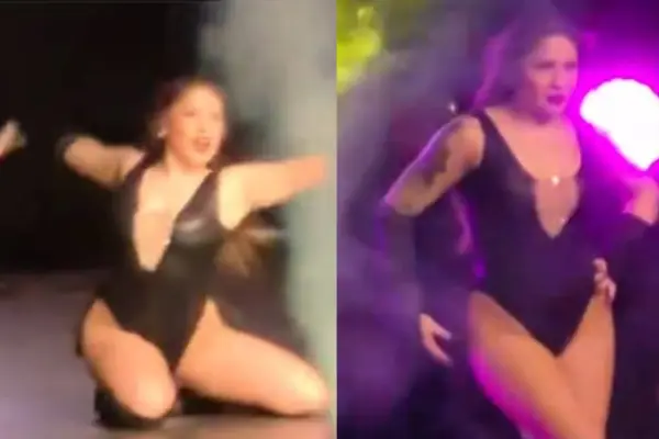 Polémica por baile durante show de magia en el Día del Niño ,Captura
