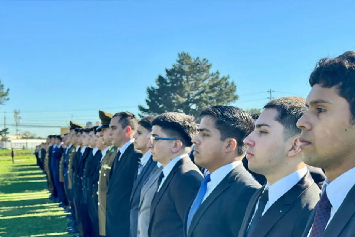 1.100 jóvenes ingresaron a las Escuelas de Formación: serán los Carabineros del Centenario, Cedida