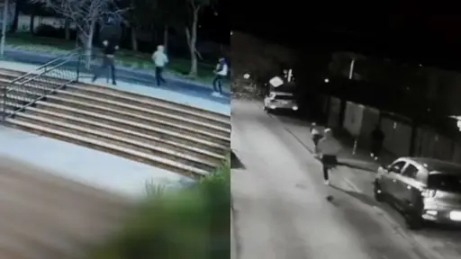 Los delincuentes actúan encapuchados, Captura