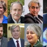 Los ocho postulantes al sillón de La Moneda, red X
