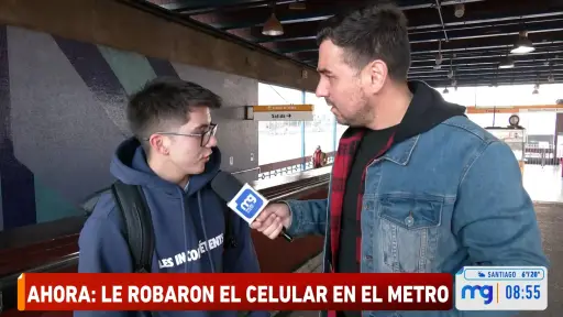 Momento en el que el joven explica su situación, Captura de pantalla