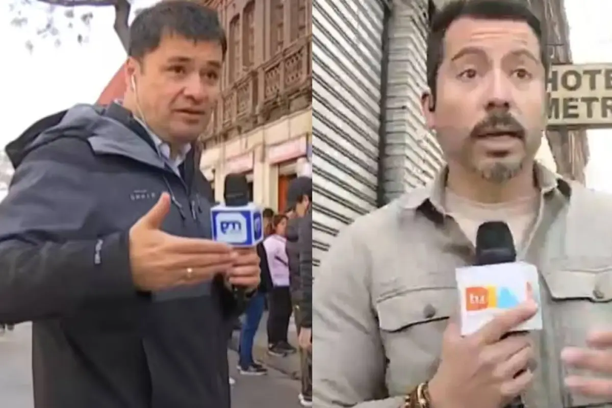 Equipos de Mucho Gusto y Tu Día fueron agredidos en Barrio Meiggs, Captura de redes sociales