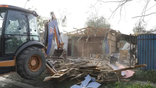 Demolición de inmueble en La Florida, Cedida
