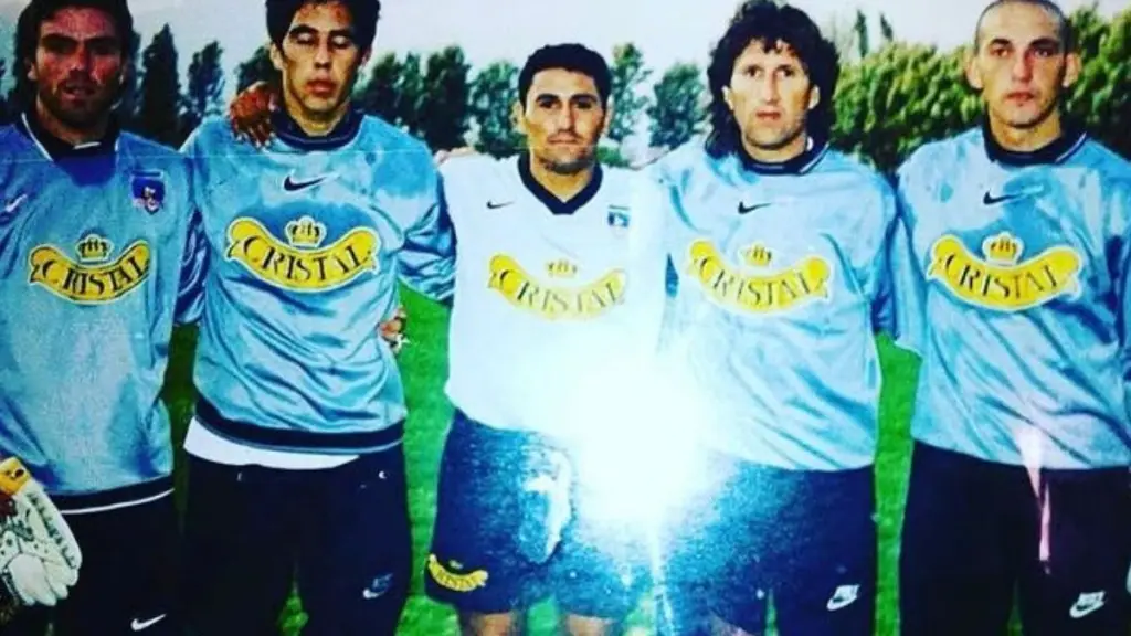 Jorge Martínez durante su primer paso por Colo Colo - Instagram