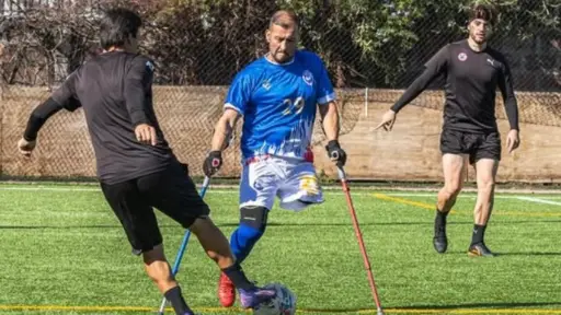 La selección chilena de amputados estará en el evento, Instagram