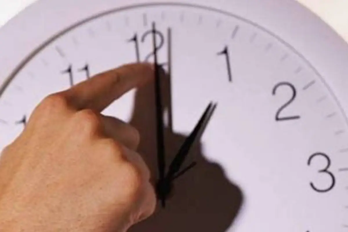 cambio de hora