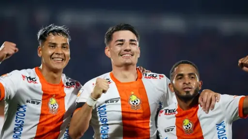Coleho abrió la cuenta en el Nacional, Juan Pablo Carmona