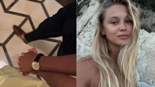 Alexis y su nueva novia modelo, Instagram