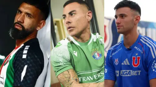 Los refuerzos del fútbol chileno para el segundo semestre, Redes sociales | Referencial
