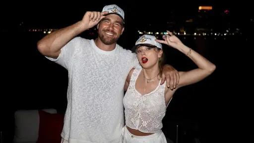 Travis Kelce y Taylor Swift, Redes sociales