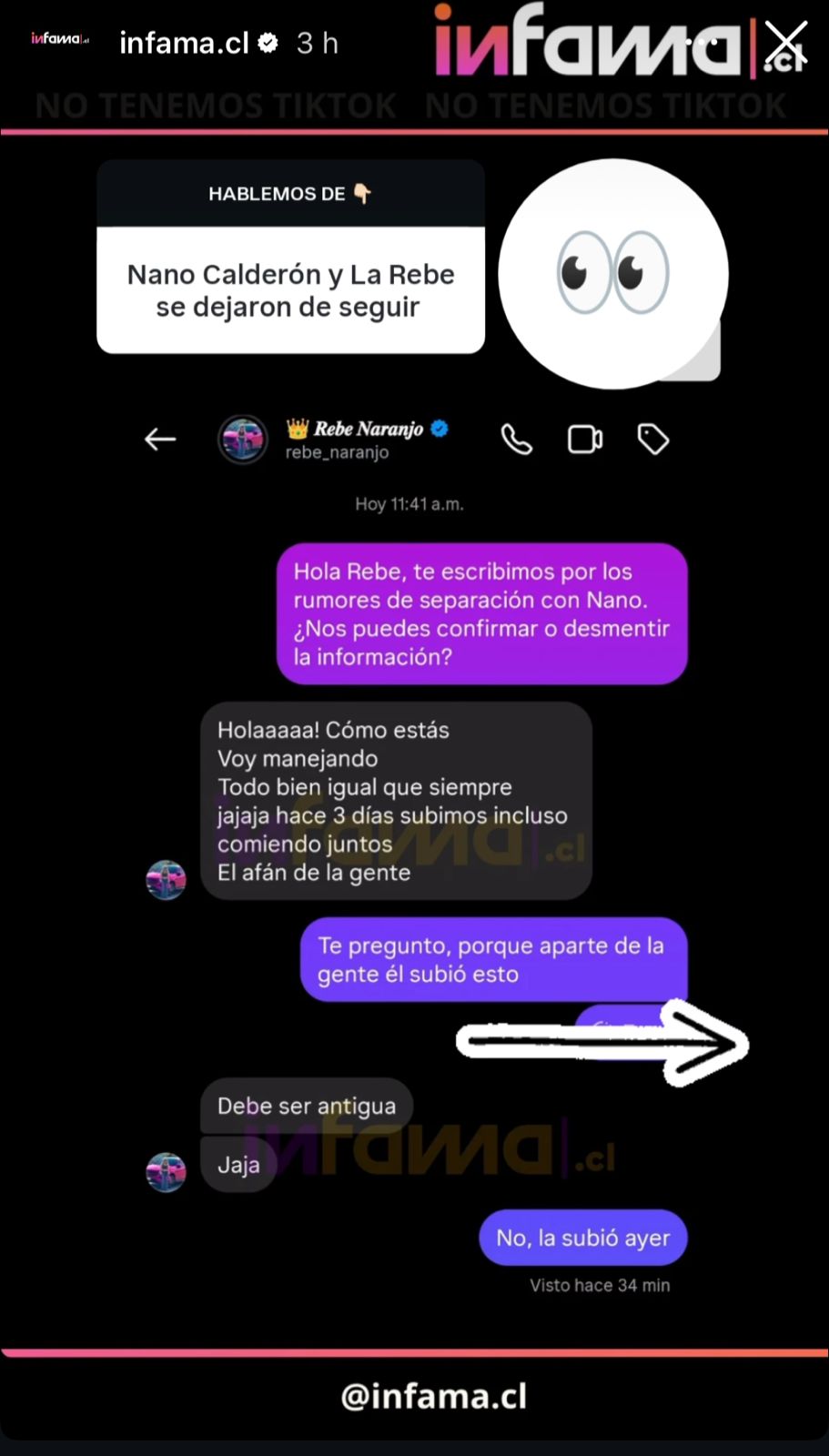 Historia de Infama - Captura de pantalla