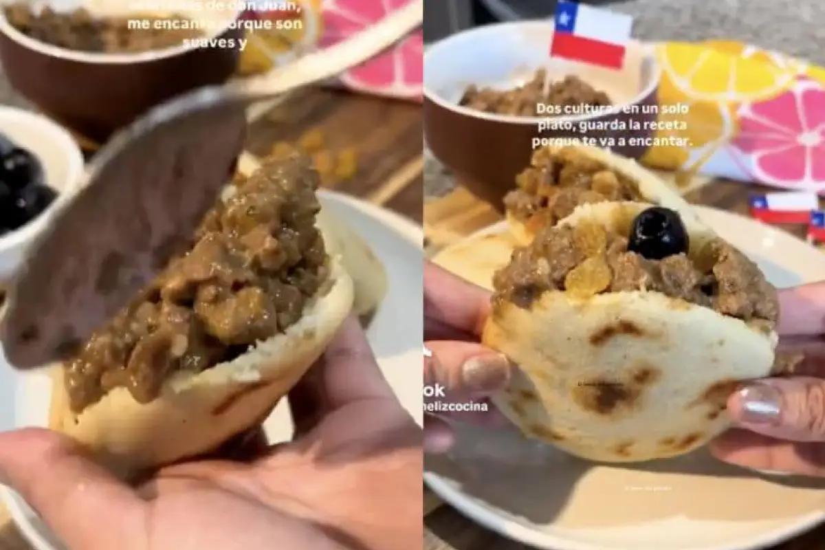 arepa de pino, redes sociales