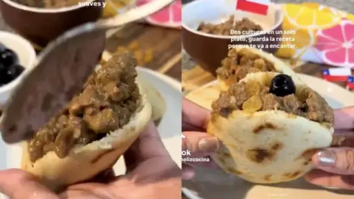 arepa de pino, redes sociales