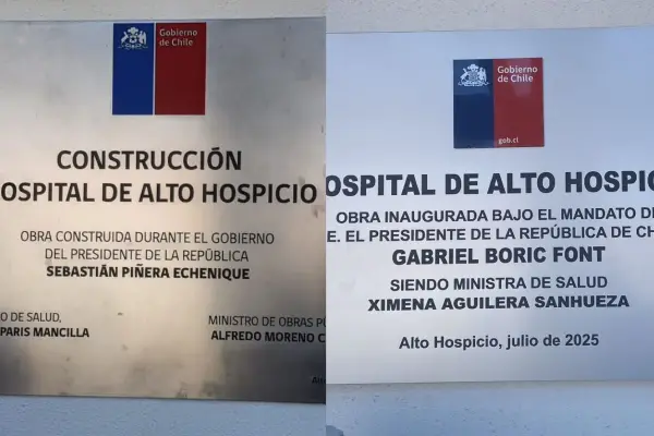 Polémica por Hospital de Alto Hospicio ,red X