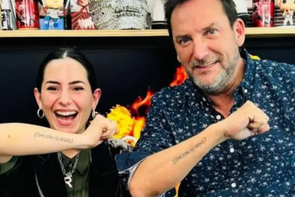 Rosario y Daniel cuando aún eran amigos ,Instagram