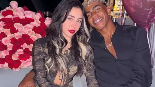 Nicki Nicole y Lamine Yamal, Captura de pantalla