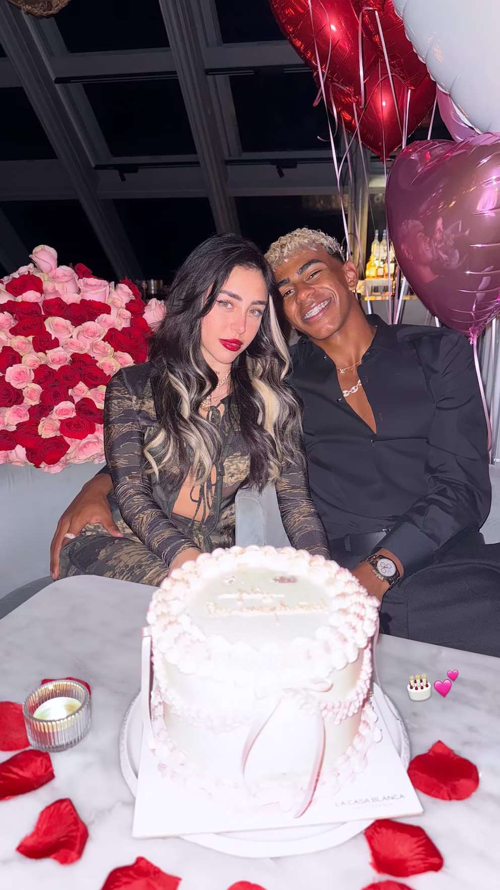 Nicki Nicole y Lamine Yamal - Captura de pantalla