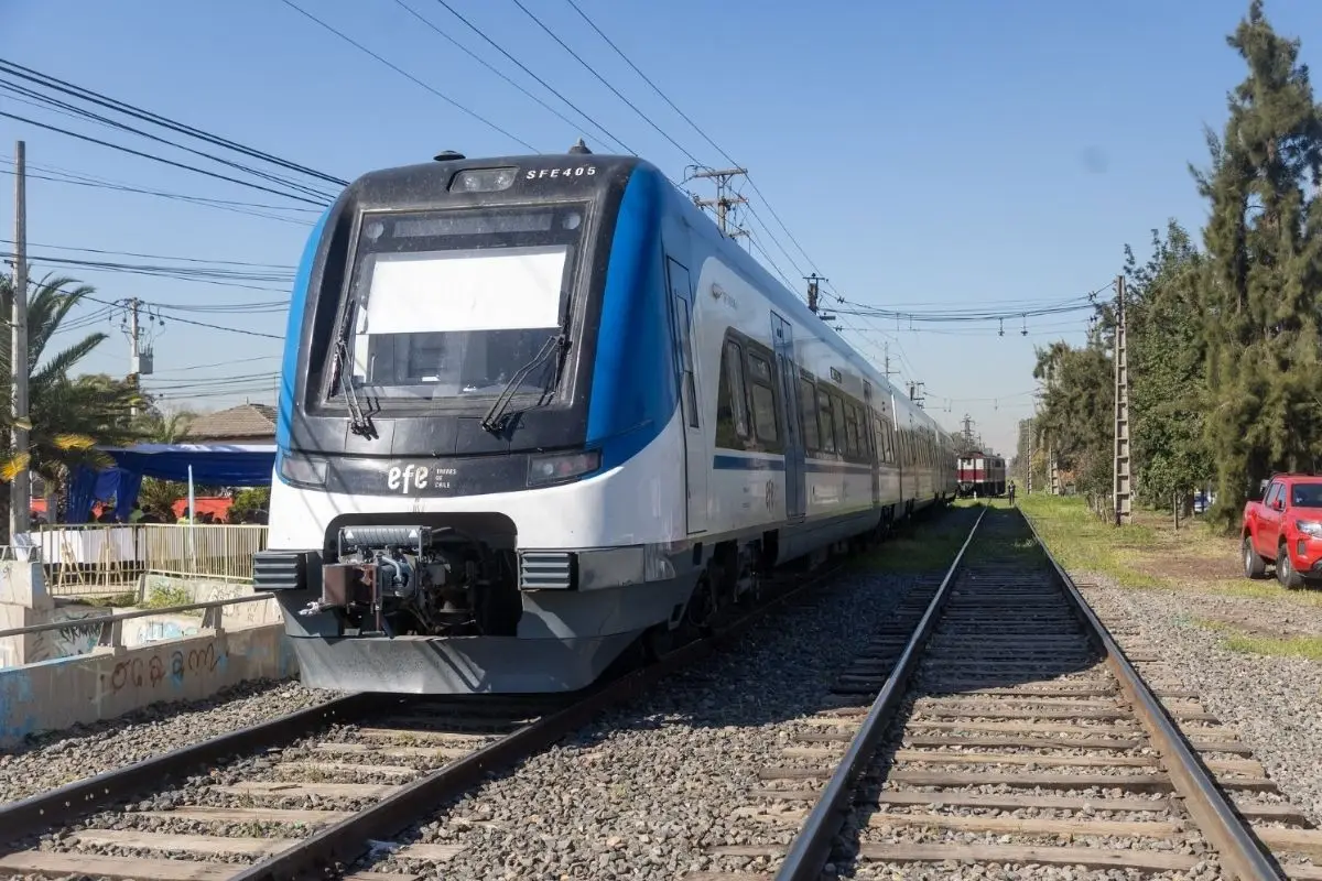 Tren unirá al sector norte de la Región Metropolitana, Cedida