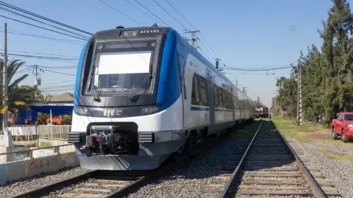 Tren unirá al sector norte de la Región Metropolitana, Cedida