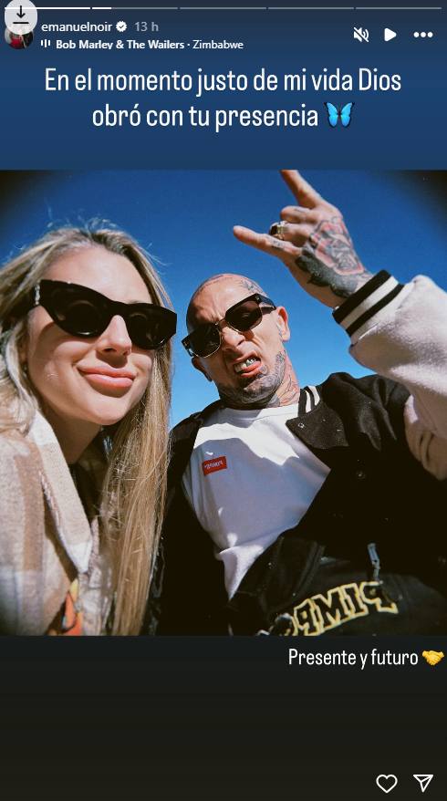 Gemma Collado y Emanuel Noir - Redes sociales