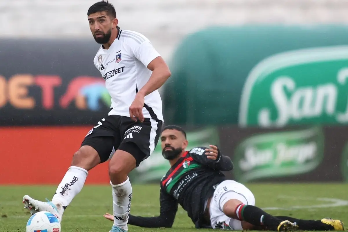 Palestino recibió a Colo Colo en La Cisterna, red X