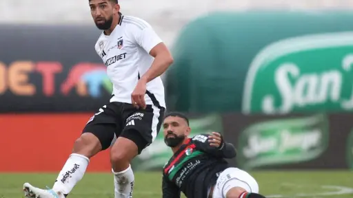 Palestino recibió a Colo Colo en La Cisterna, red X
