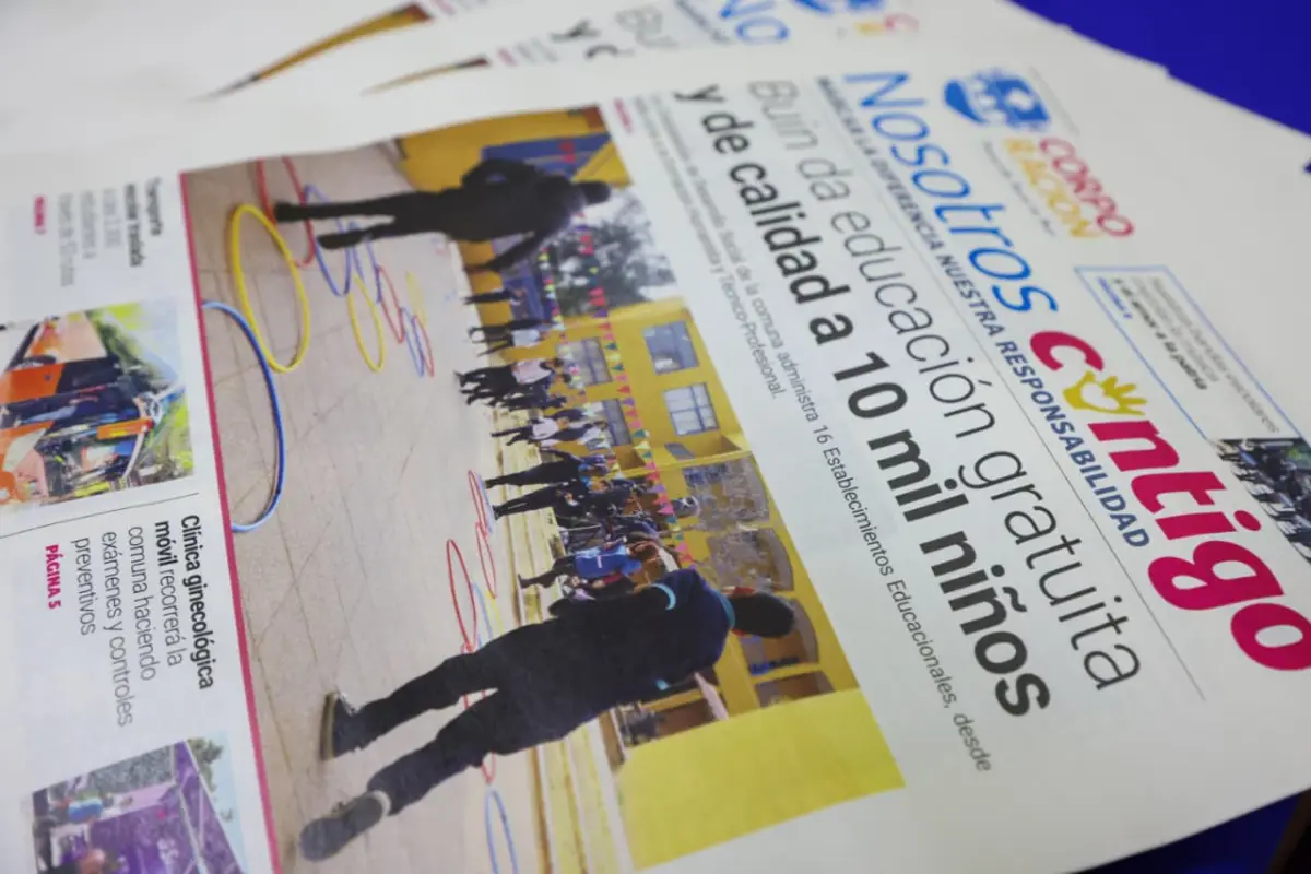 Nosotros Contigo el nuevo periódico de Buin, Juan Pablo Carmona Y.