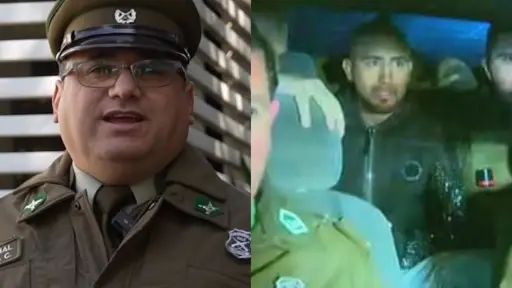 Arturo Vidal fue detenido en 2015 tras accidente carretero, Captura