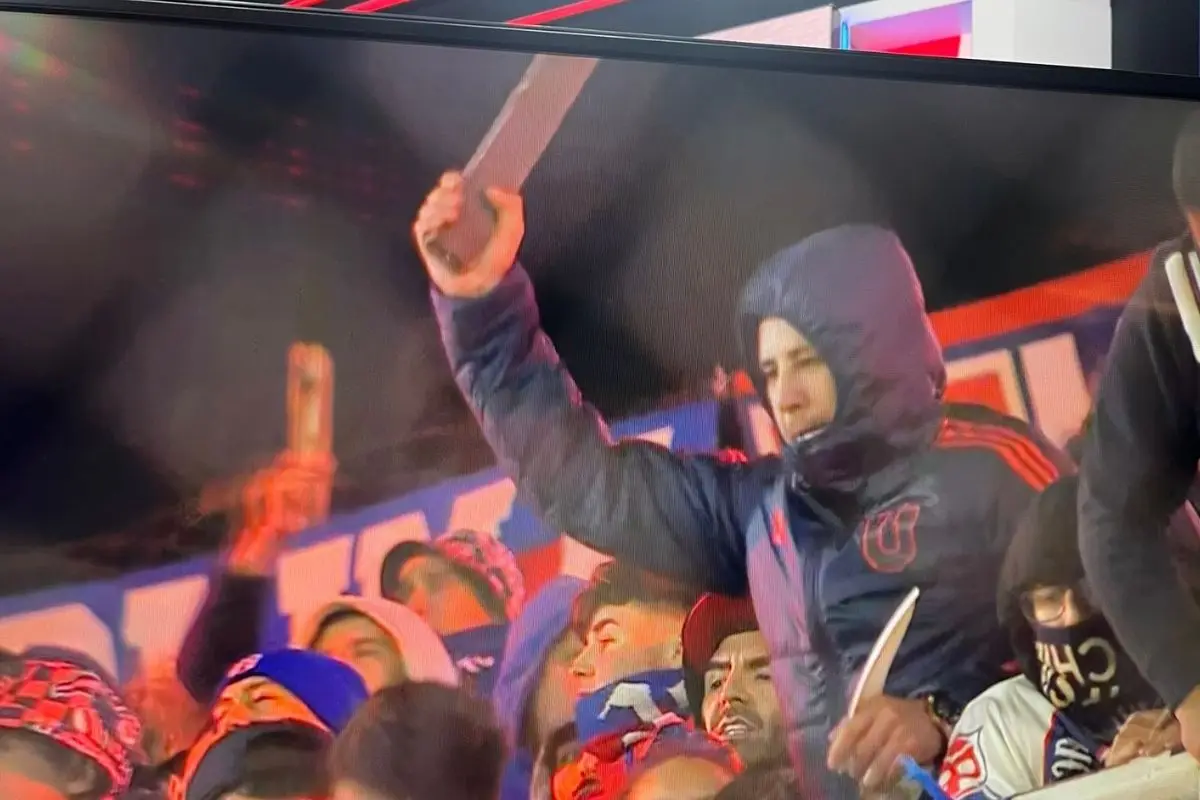 "Los diferentes" de la U en el estadio de Independiente, Captura
