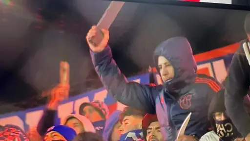 Los diferentes de la U en el estadio de Independiente, Captura