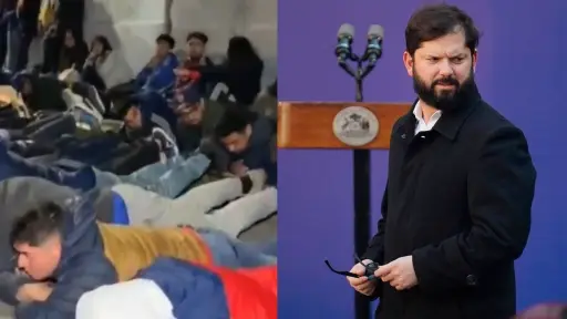 Gabriel Boric manifestó su preocupación, red X