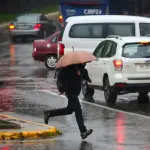 Lluvia en Santiago, Redes Sociales